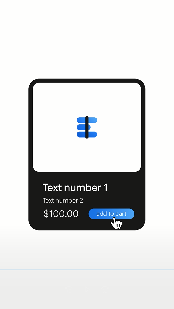Dark Product Showcase Card